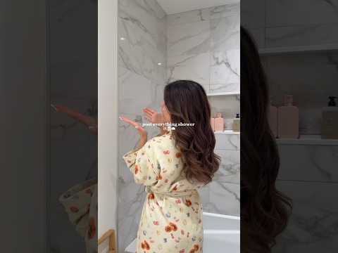 the best feeling💗 #everythingshower #postshower #aesthetic #selfcareroutine #skincare #asmr