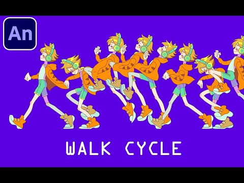 [Tutorial] Animate Walk Cycle Under 1 min!