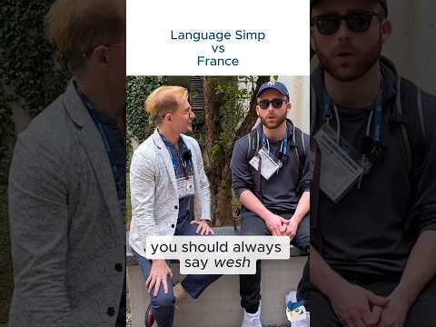 Language Simp wants to take over Paris. We're in.
