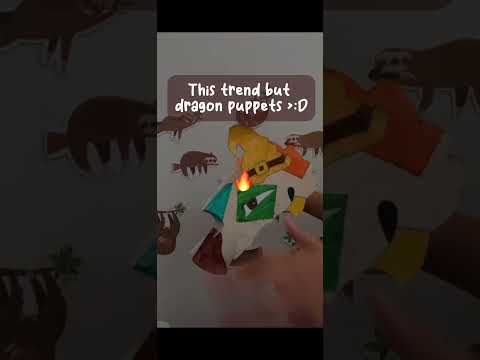 Vic: @Giannalo803!!🕯️🔥🔪🕹️🥕🕐{ #dragonpuppets #paperdragon #roadto3k #2019 #halloween #fyp }