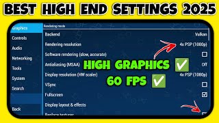 (2025 Guide) Best PPSSPP Settings for High-End Android Phones | Smooth Gameplay + HD Graphics