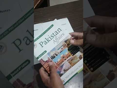 Pakistan Affairs for CSS 2026 By NOA Publications | NOA CSS BOOKS | CSS Recommended Books