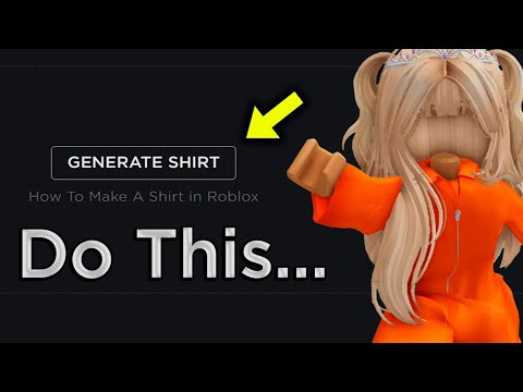 How To Make a SHIRT in ROBLOX... (2025)