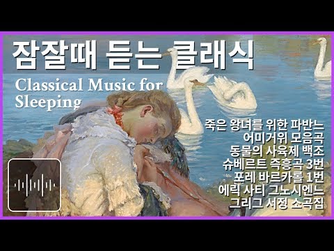 잠잘때 듣는 음악 클래식 명곡 피아노곡 모음 잠잘오는음악 잠안올때 잠잘때듣기좋은 잔잔한 수면 유도 Classical Music for Sleeping