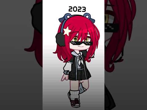 My oc in 2020 vs 2023🧐⁉️ #gachaindonesia #gacha #gachaedit #shorts