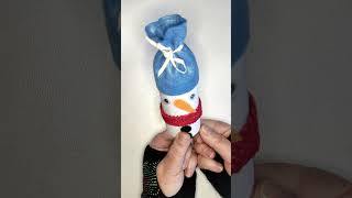 Toilet Roll Crafts - Snowman #shorts