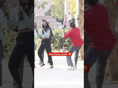 Best reaction prank on cute girls 😂#shorts #viral #shortfeed #prank #trending #prankinindia