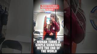 She Signed… Then EVERYTHING Went Wrong 😳✍️🚨 #shorts
