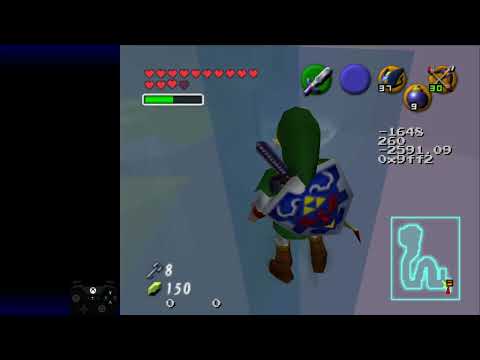 Water Temple - 1F River Reverse Eye Switch with Bow Extension