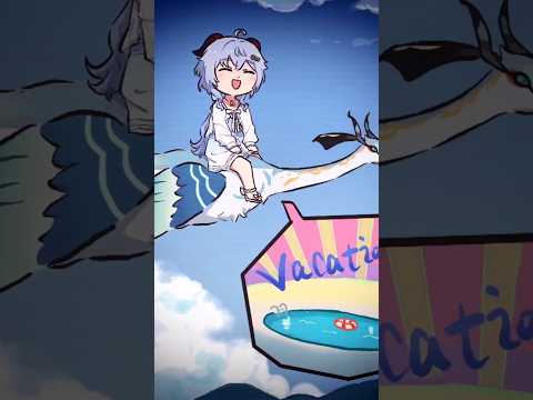 Ganyu's Vacation [Genshin Impact Comic] #genshinimpact #shorts