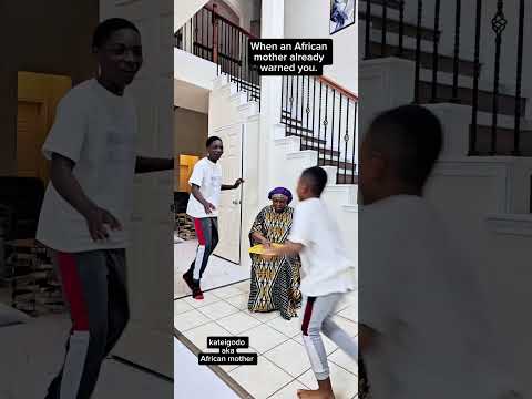When African mother already warned you and you did not listen 🤣