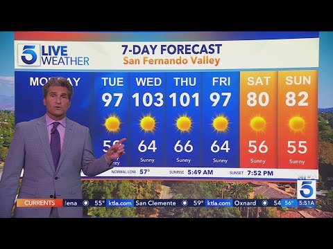 Southern California braces for midweek heat wave; triple-digit Valley temperatures