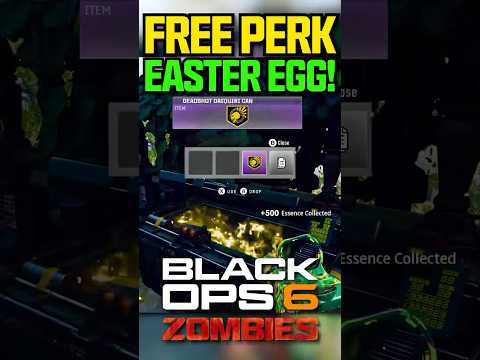 How To Do The Free Perk Sleepwalking Easter Egg in Shattered Veil! (Black Ops 6 Zombies)