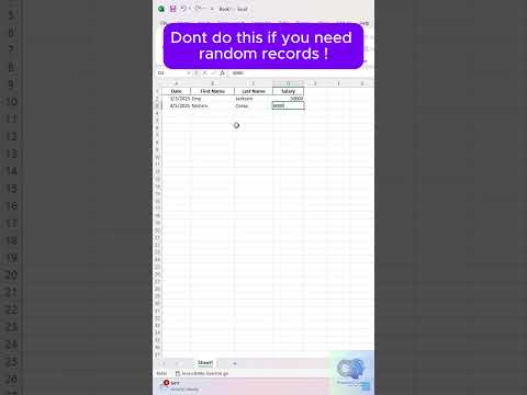 ChatGPT Data Generator Hack You Should Know!  #chatgpt #randomdata #ai #productivehabits