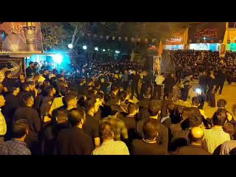 خودم اینجا دلم پشت سر قافله محرم 1403 با نوای مرحوم کربلایی بابک عباسپور شادی روحشان صلواتی ختم کنید