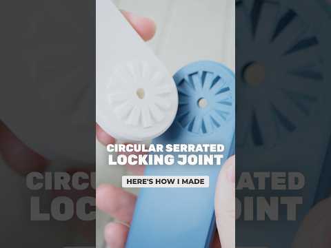 How I Made a Circular Locking Joint 🦾