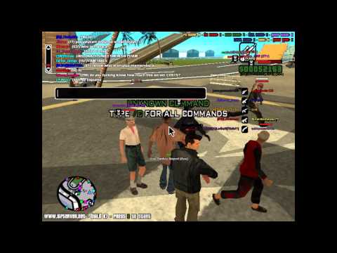 GTA San Andreas Multiplayer con Minic, cellscythe, ant80ec, alara y Estevez (3/19)