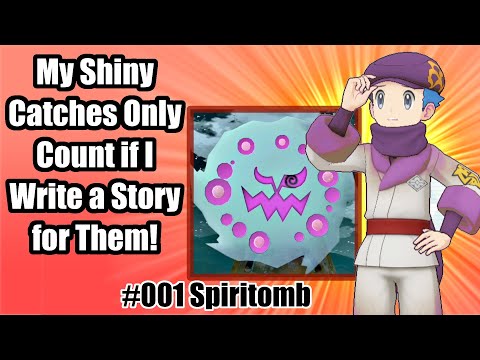 Spiritomb Starts Off an Unusual Shiny Hunt (a Pokemon Legends Arceus Fan Story)