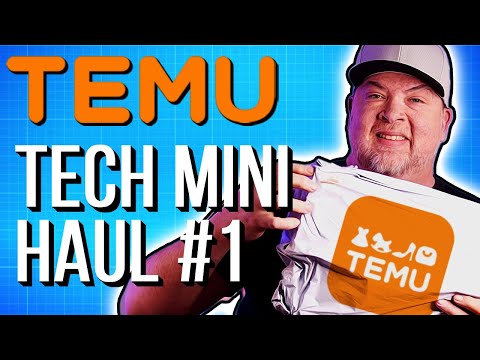 AWESOME TEMU Tech Mini Haul #1 - Car Tech Accessories!