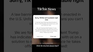 TikTok News! (January 2025 in the USA) #tiktok #tiktoknews #raleighmarketingstamp