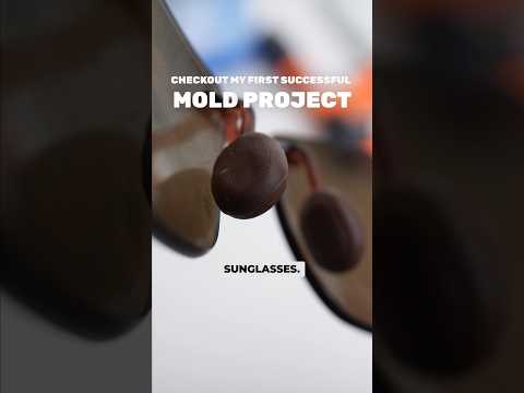 Making Maui Jim Nosepads - Part 3 😎#mauijim #sunglasses #3dprinting #formlabs #siliconemold #fusion