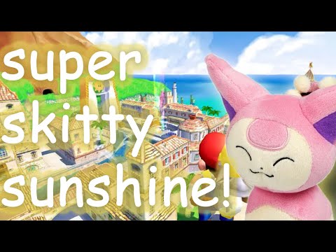 playing some mario sunshine!
