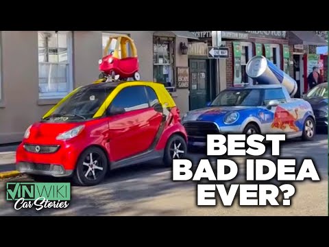 How much fun is a $700 SMART car?!