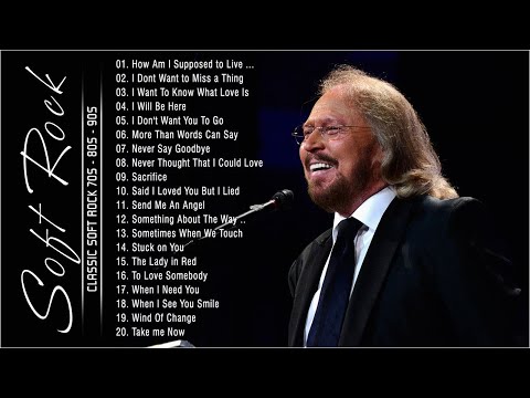 Bee Gees, Lionel Richie, Air Supply, Lobo, Celine Dion, Genesis  😍 Best Soft Rock Of All Time
