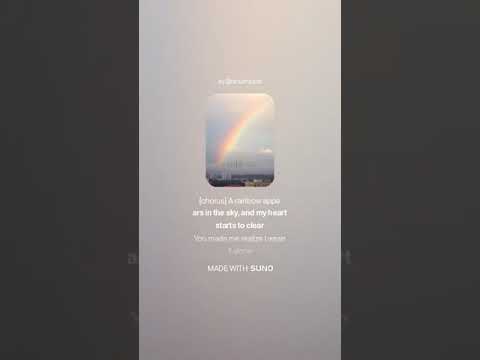 【Suno AI】The Moment the Rainbow Appears【Music】