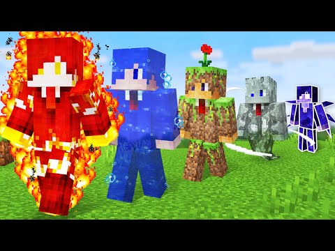 Minecraft, But I Master Every Element!