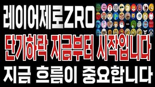레이어제로ZRO _ 코인전망 드디어 터진다. 1분전 긴급속보 이제부터 시작입니다. 레이어제로ZRO #레이어제로ZRO목표가 시세전망 호재