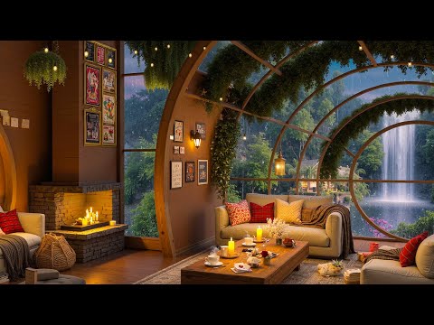 A Rainy Morning At The Coffee Shop Is Like A Breath Of Fresh Air - Jazz Melodies For Relaxing, Work