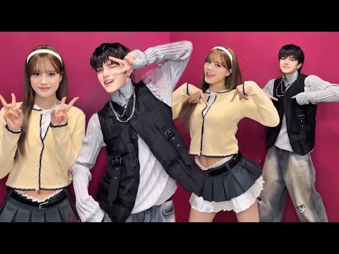NiziU NINA & ONE OR EIGHT TSUBASA「LOVE LINE 운명선」  Dance Performance | 2nd Single Album | Review