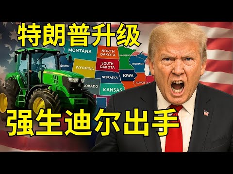 340亿美元蒸发！约翰迪尔回应特朗普的超级关税！