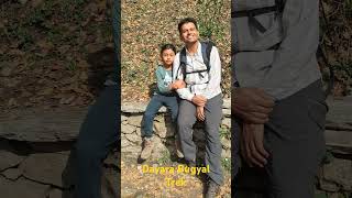 Dayara Bugyal Trek with daughter