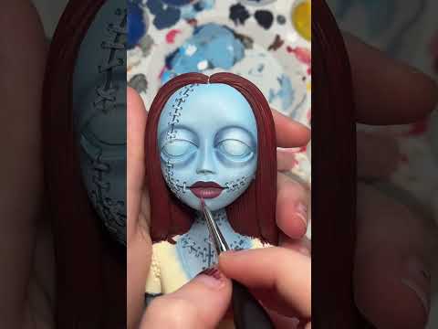 sculpture of sally in the nightmare before christmas