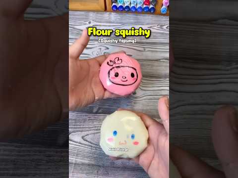 Flour squishy😣🫵🏻 #diy #squishy #papercraft #craft #cinnamoroll #melody