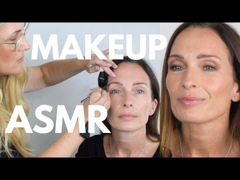 ASMR Makeup Artist Does Sophisticated Soft Glam Makeup (tutorial/soft spoken) ✨💄