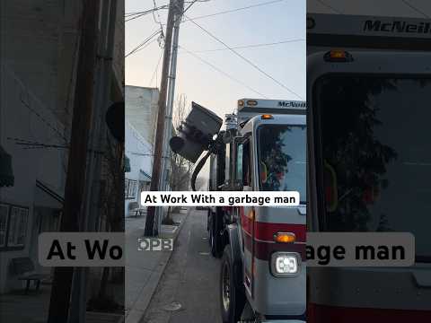 🚛 “At Work With” Bryan Chamblin who has picked up 1.8 million garbage cans #OPBAtWorkWith♻️
