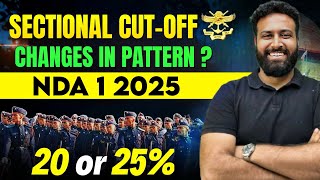 NDA Cut-Off कितना जाएगा? NDA 1 2025 Cut-Off Analysis😱 Sectional Cut-Off For NDA ¦ Learn With Sumit