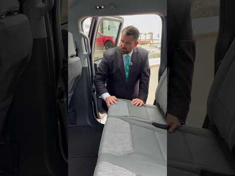 2023 Ford F-150 under rear seat storage. #surpriseford #ford