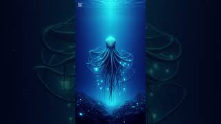 A giant creature sleeps beneath the ocean... 🐙💤 #mystery #horrorstories #insolite #mysteryinside