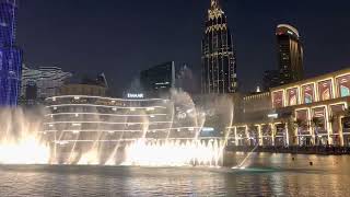 Dancing Fountain Dubai Mall #DubaiMall #Dubai #ThingsToDoDubai