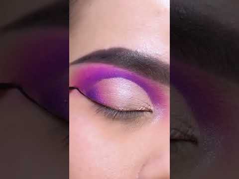 #Shorts #makeup #eyemakeup Purple Eye Makeup