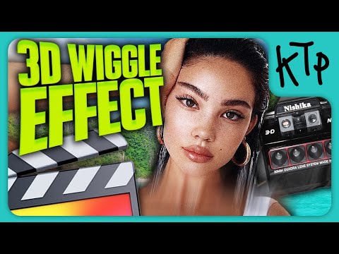 MAKE 3D Moving Photos with Final Cut Pro X | Nishika N800 Tutorial