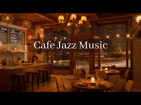 Cozy Jazz Melodies I Inspiring and Calm Cafe Ambiance | Ideal for Relaxation, Focus, and Study
