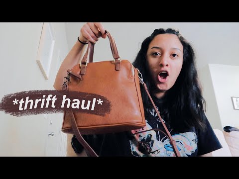 I went thrifting!!! *kind of a fail*