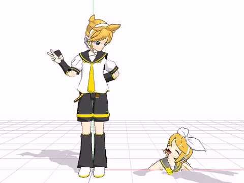 my first actual mmd