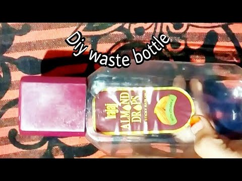 Best Ideas || Best Use Of Waste plastic bottle ( ALMOND OIL BOTTLE )|| DIY at home || kabad se jugad