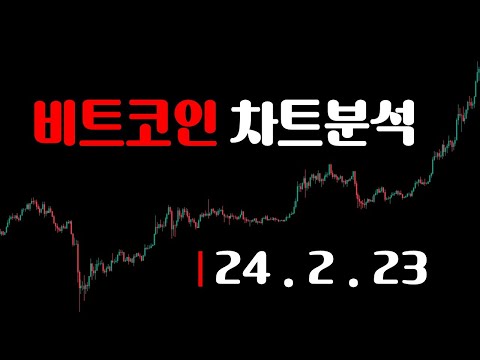 24. 2. 23 비트코인 차트분석